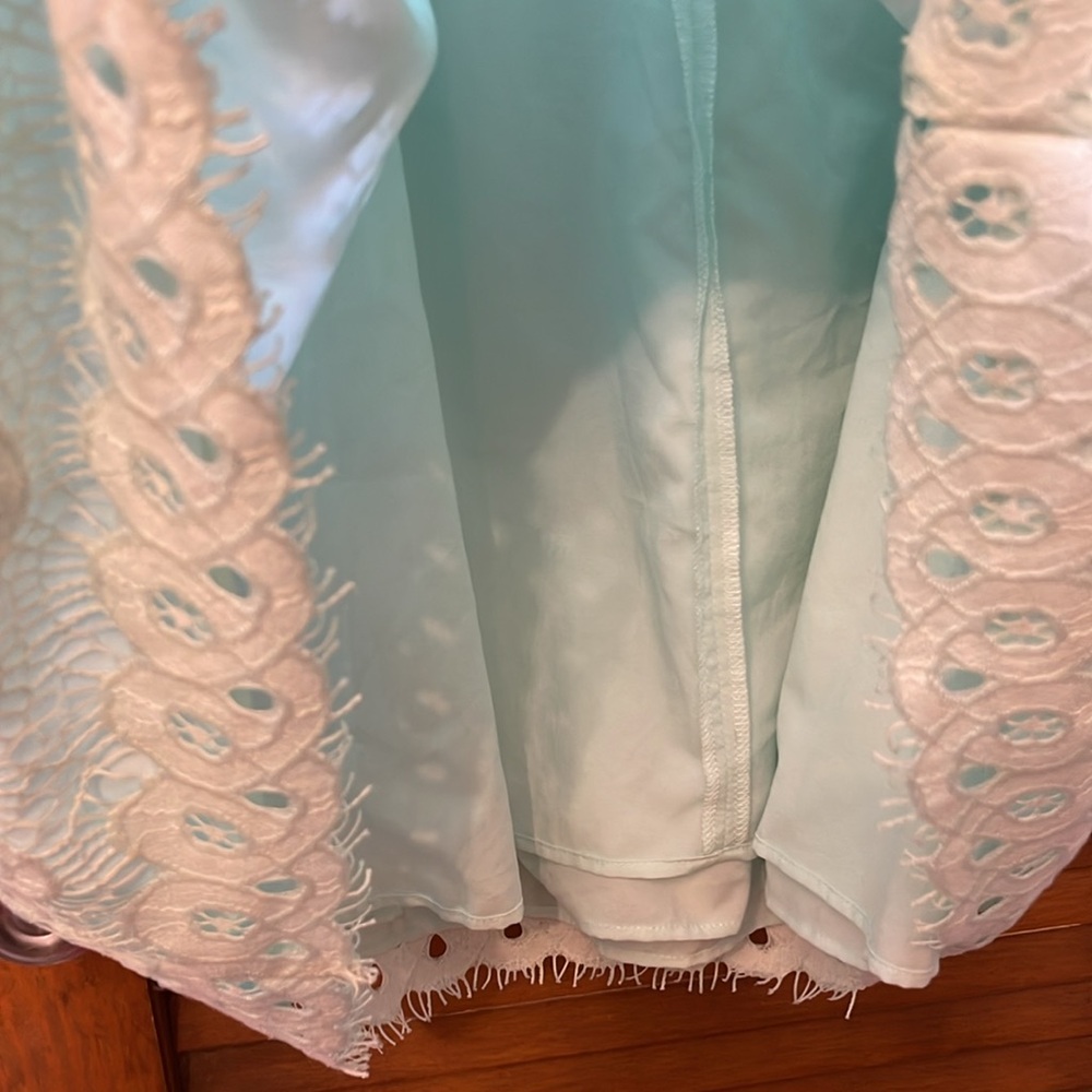 A Pea in the Pod dress size S mint green - Picture 7 of 8